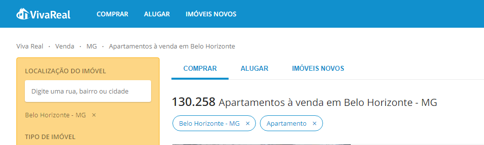 Anúncio de imóveis em Belo Horizonte - Viva Real
