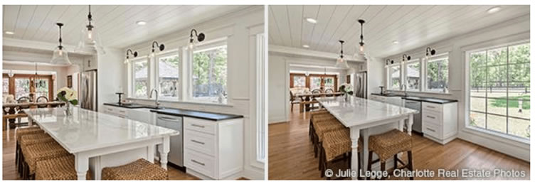 Exemplos de foto de imóveis com maior visão. foto da cozinha.